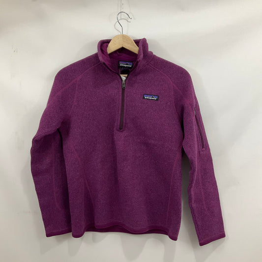 Jacket Fleece By Patagonia In Purple, Size: S