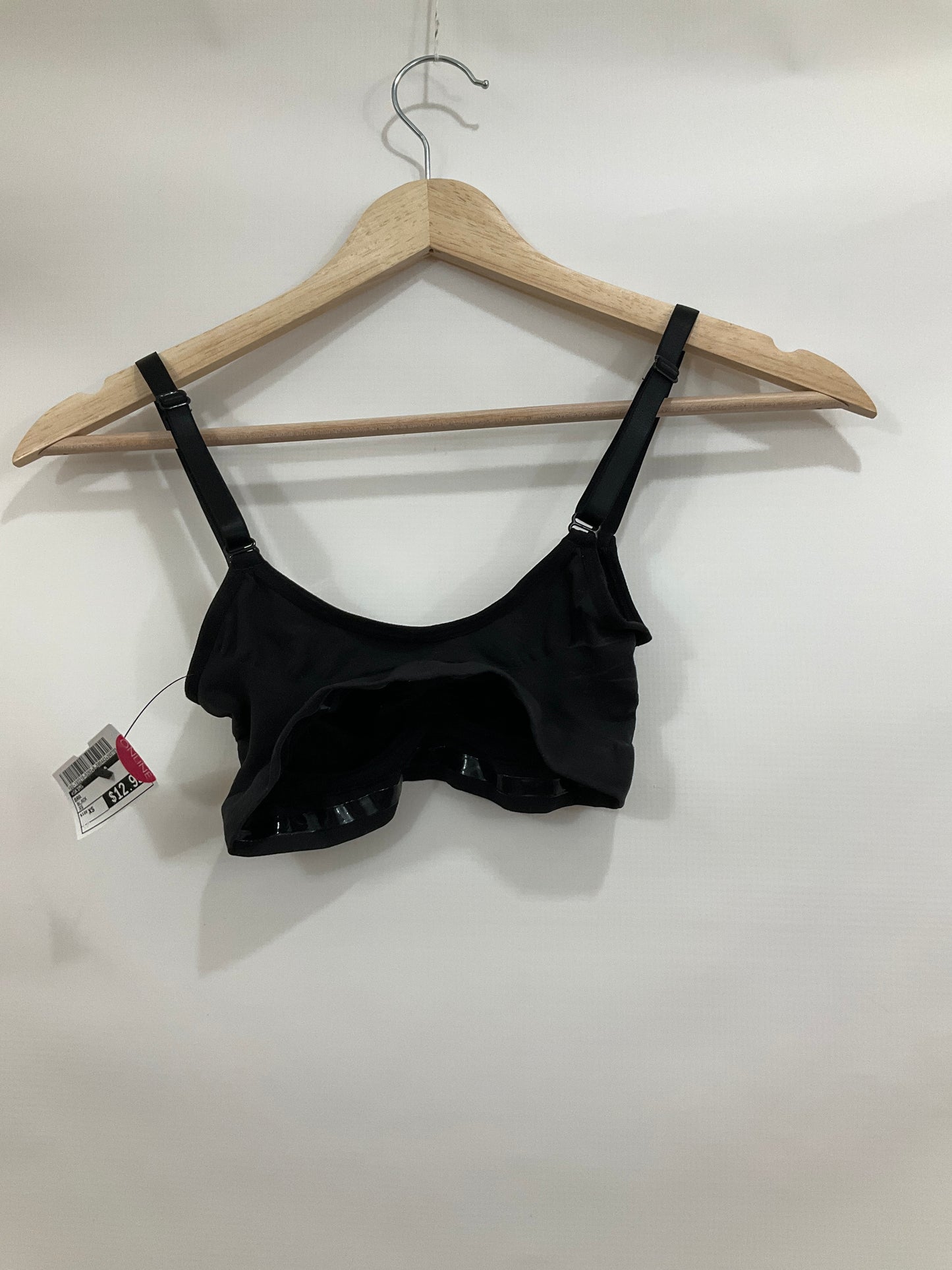 Bra By Skims In Black, Size: Xs