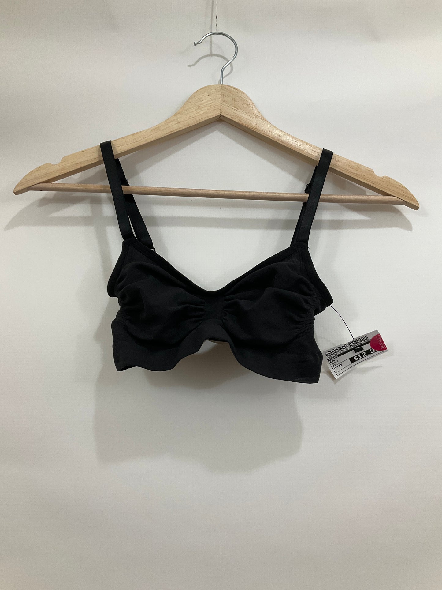 Bra By Skims In Black, Size: Xs