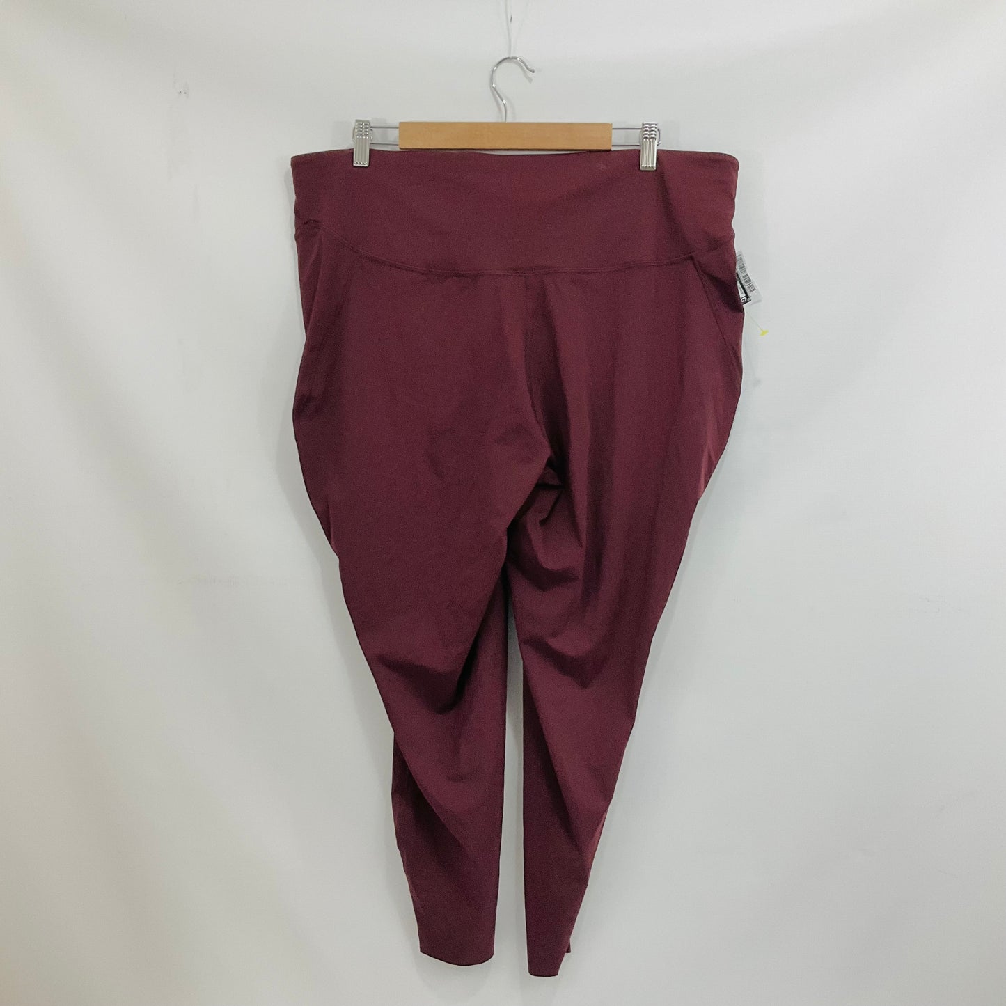 Athletic Leggings Capris By Lululemon In Red, Size: 20