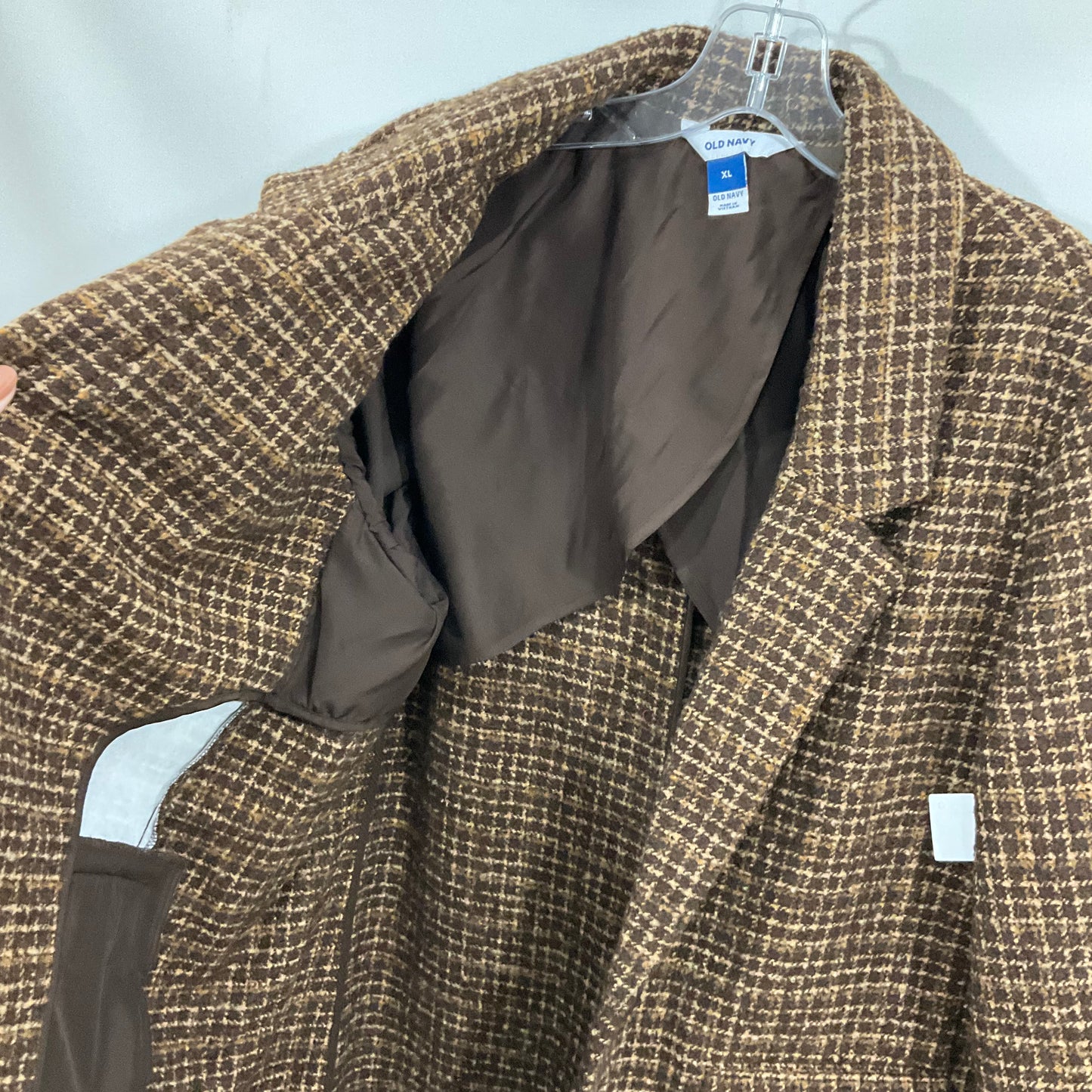 Coat Peacoat By Old Navy In Brown, Size: Xl