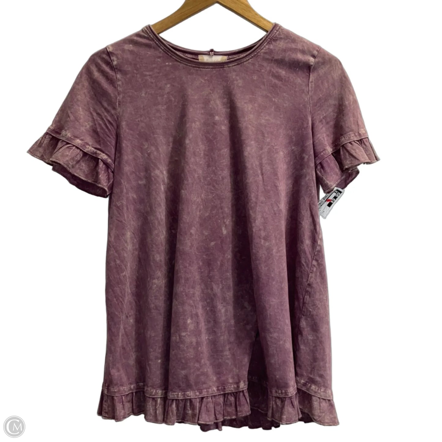 Top Short Sleeve By Altard State In Pink, Size: S