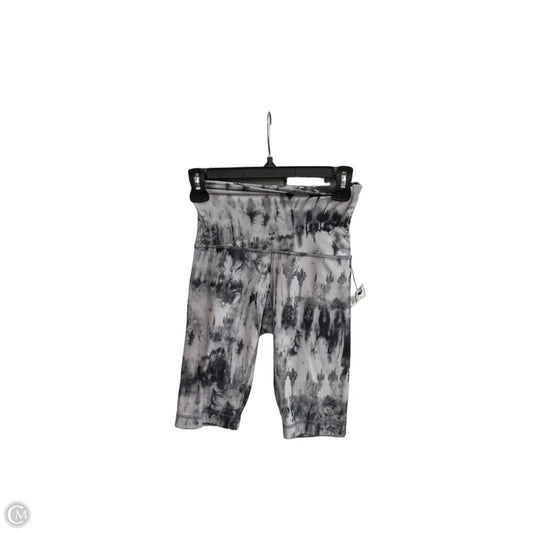 Athletic Shorts By Lululemon In Tie Dye Print, Size: 4