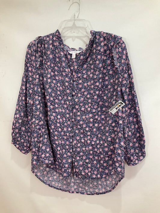 Top 3/4 Sleeve By Lc Lauren Conrad  Size: Xl
