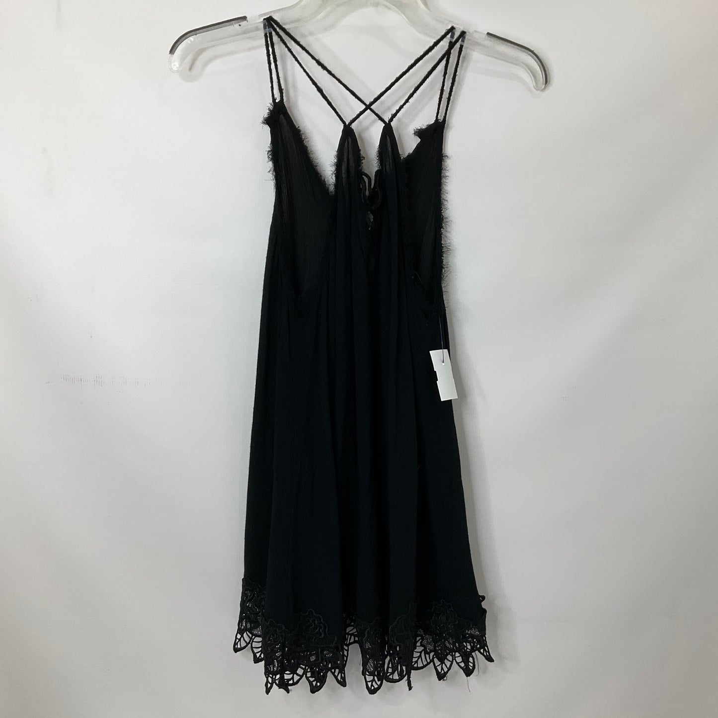 Black Top Sleeveless Free People, Size Xs