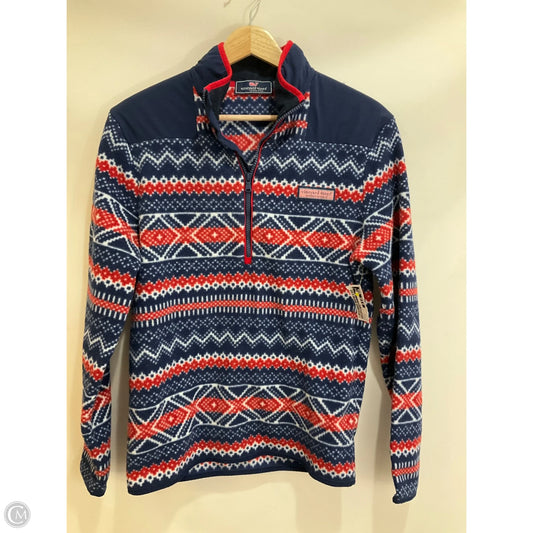 Jacket Fleece By Vineyard Vines In Multi-colored, Size: S