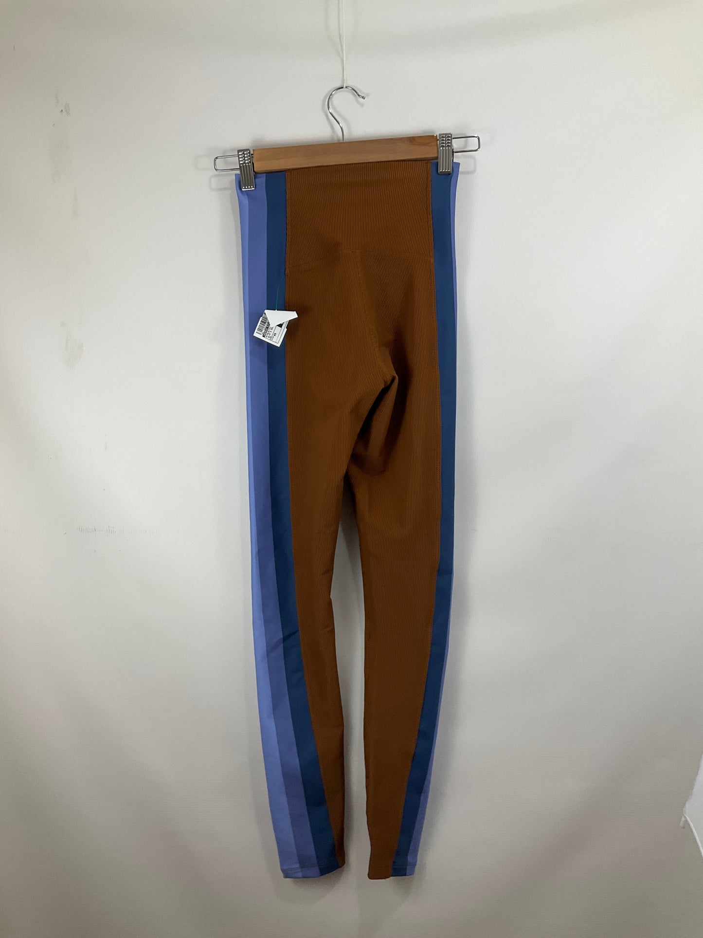 Athletic Leggings By Beach Riot In Blue & Brown, Size: Xs