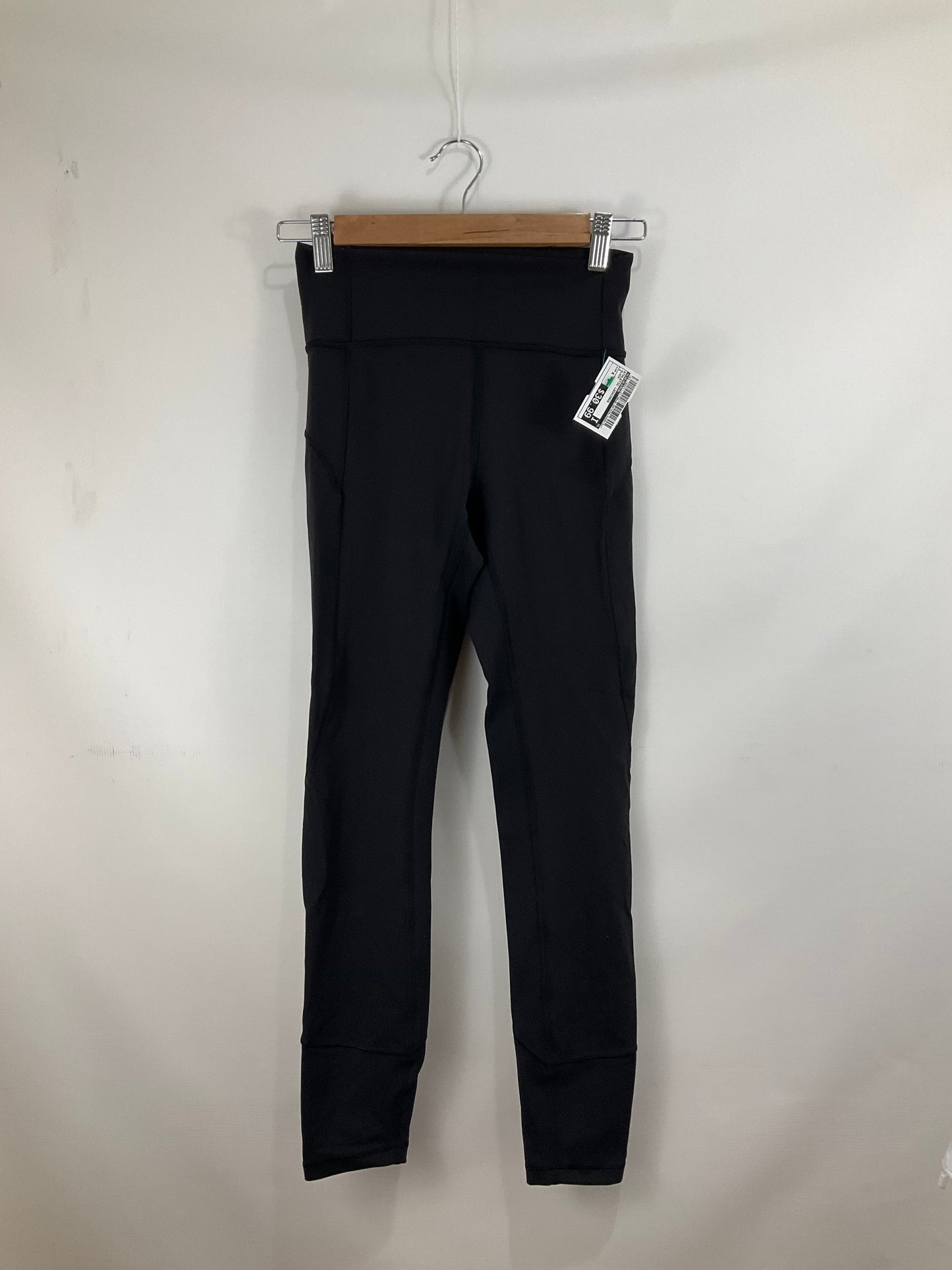 Athletic Leggings By Lululemon In Black, Size: 4