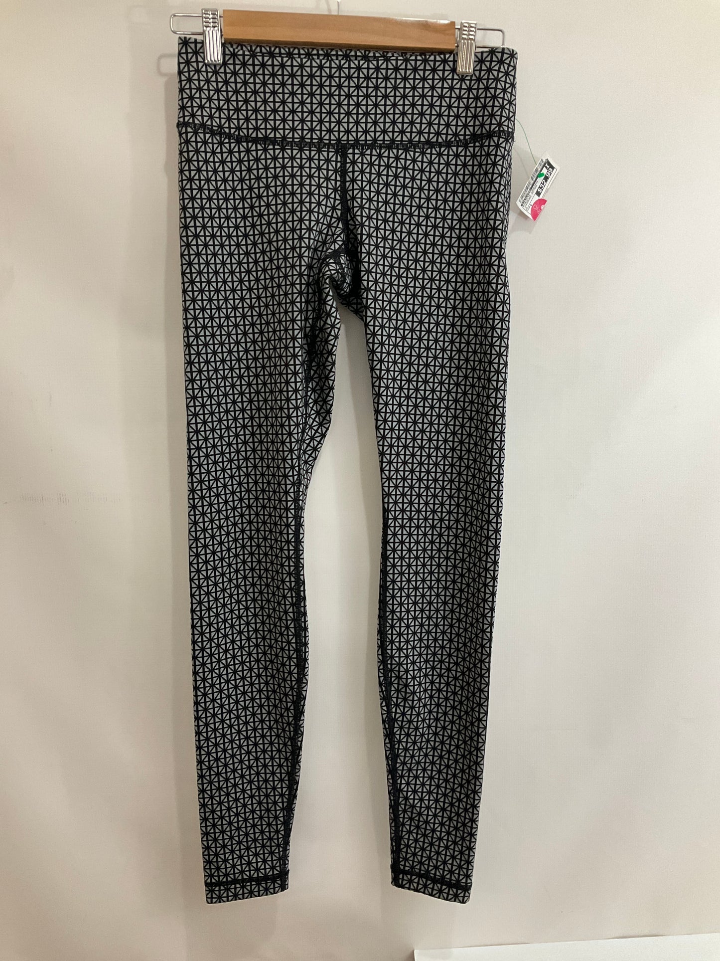 Athletic Leggings By Lululemon In Checkered Pattern, Size: 4