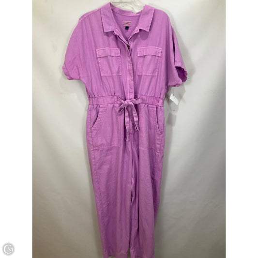 Jumpsuit By Universal Thread In Pink, Size: 16