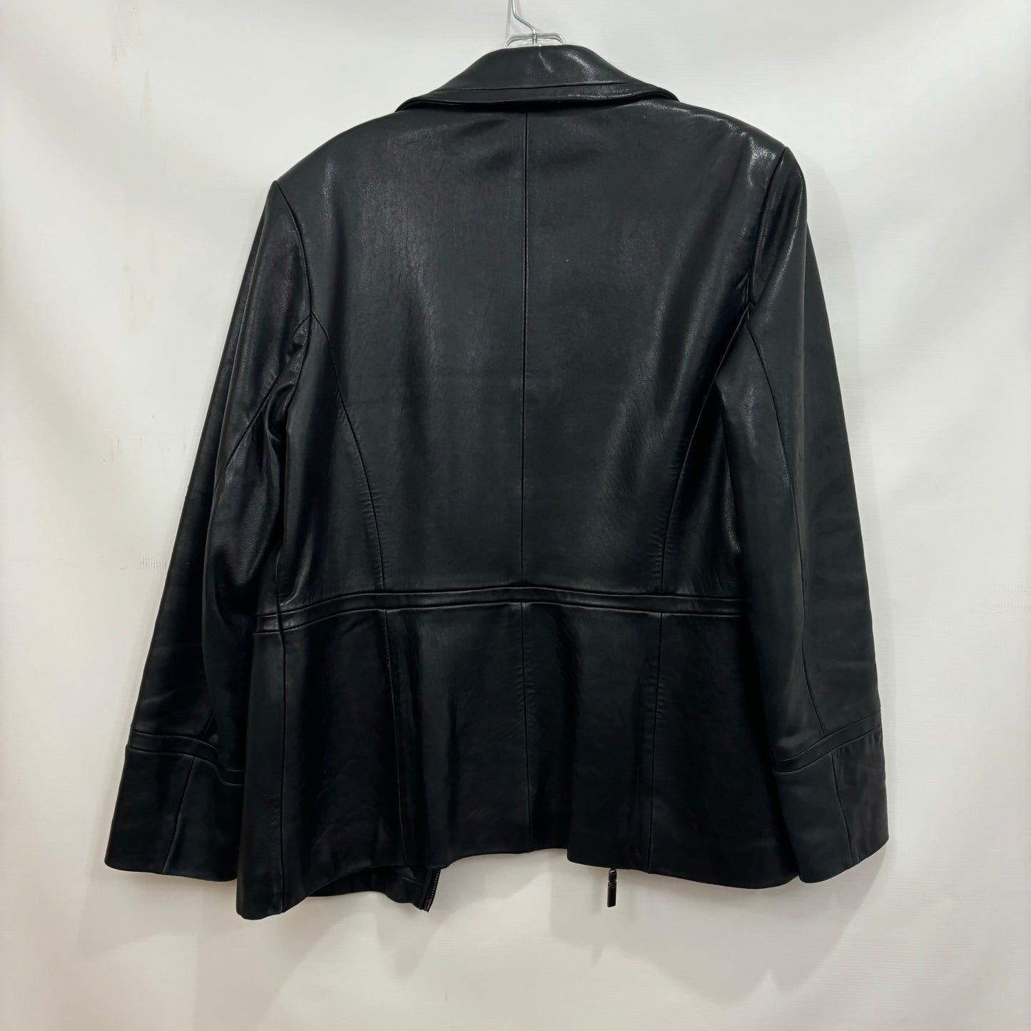 Jacket Leather By Cmc In Black, Size: M