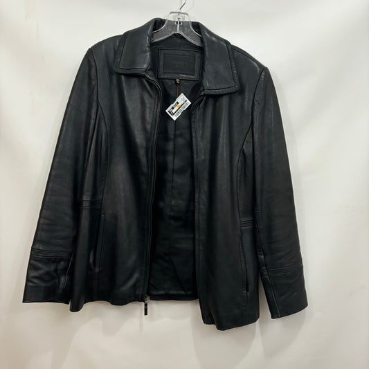 Jacket Leather By Cmc In Black, Size: M