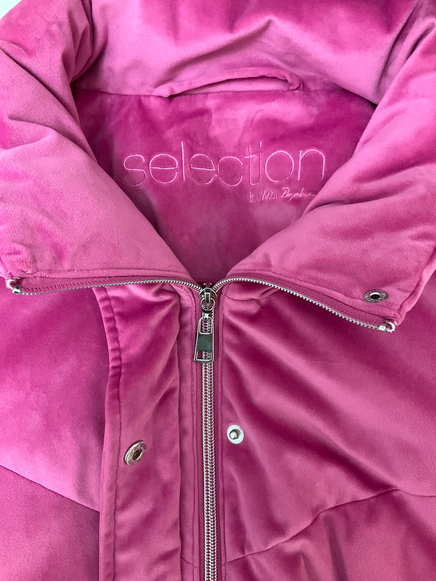 Jacket Puffer & Quilted By Cmb In Pink, Size: 16