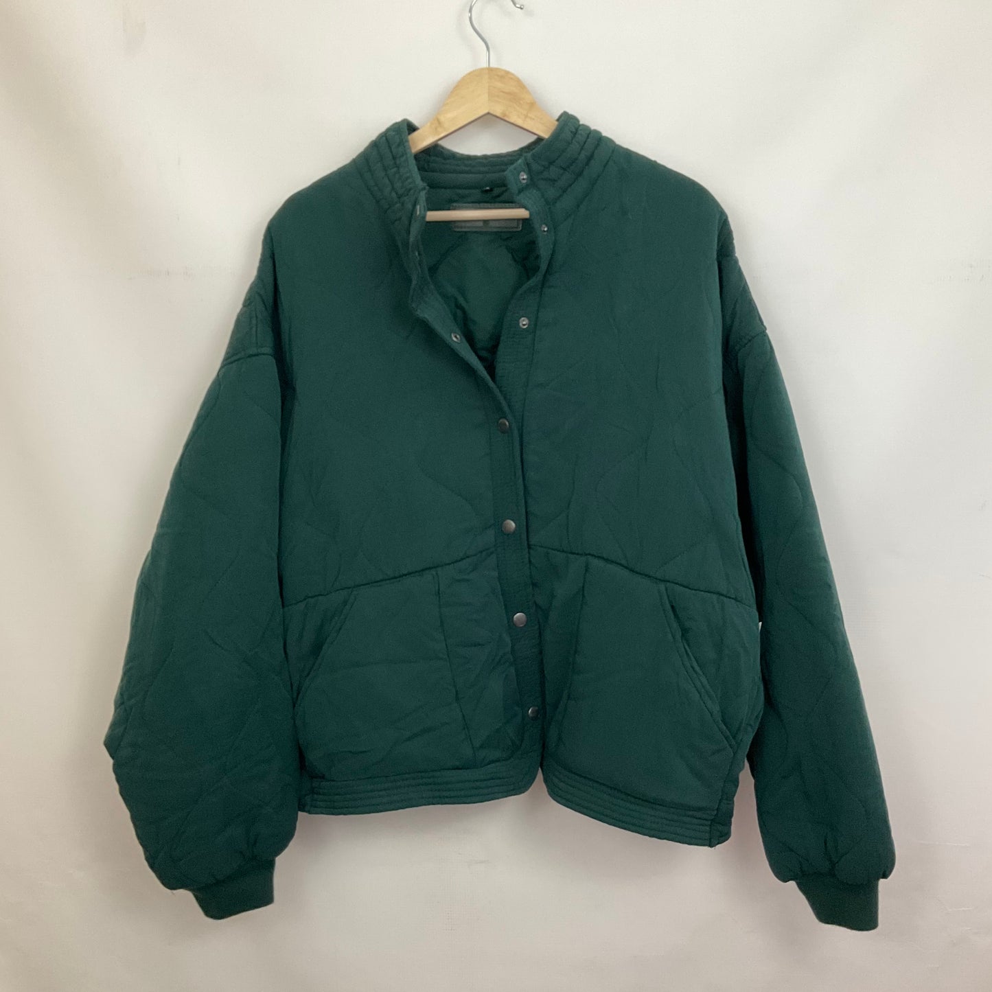 Jacket Puffer & Quilted By Blanknyc In Green, Size: Xl