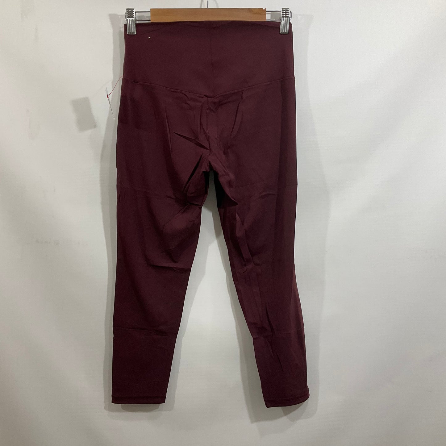 Athletic Leggings By Aerie In Maroon, Size: L