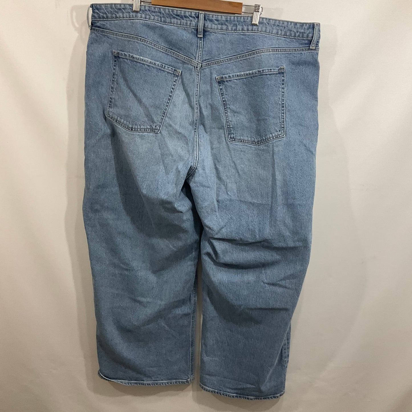 Jeans Wide Leg By Old Navy In Blue Denim, Size: 24