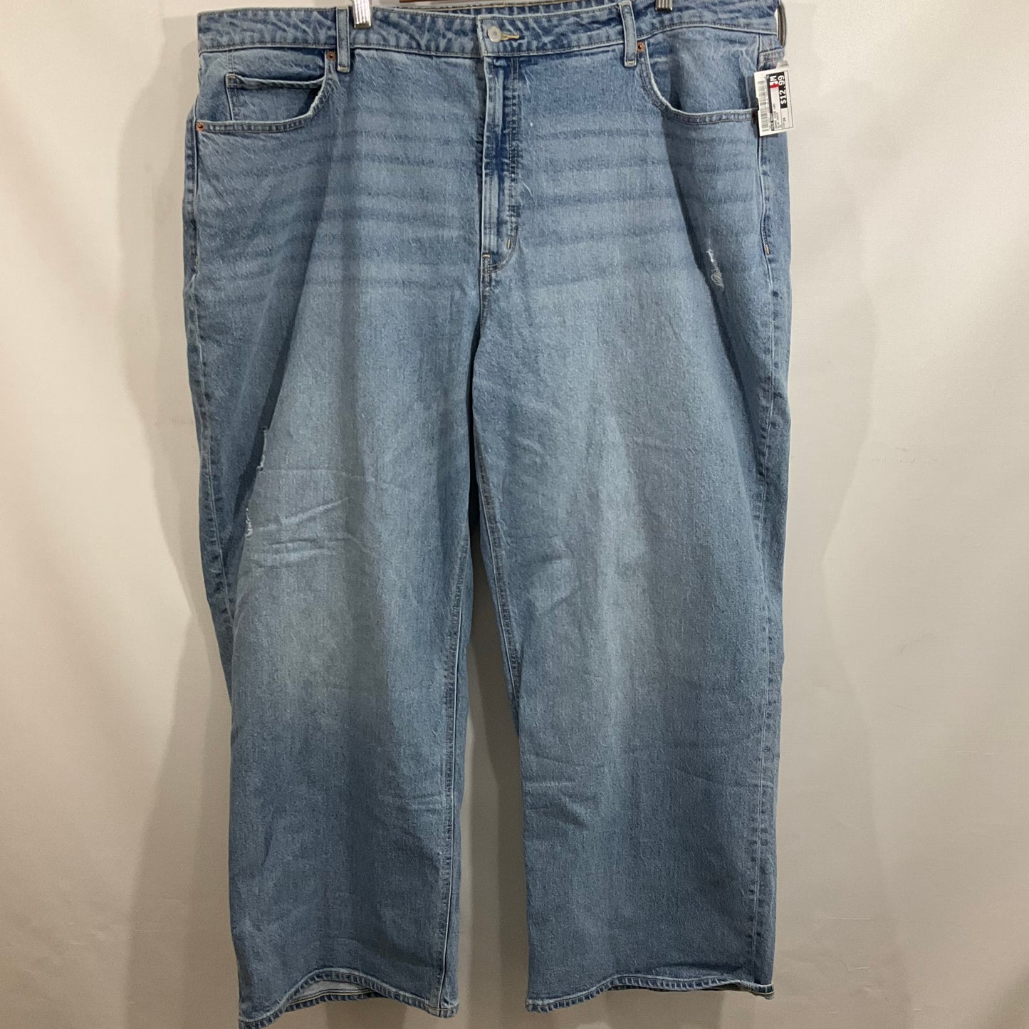 Jeans Wide Leg By Old Navy In Blue Denim, Size: 24