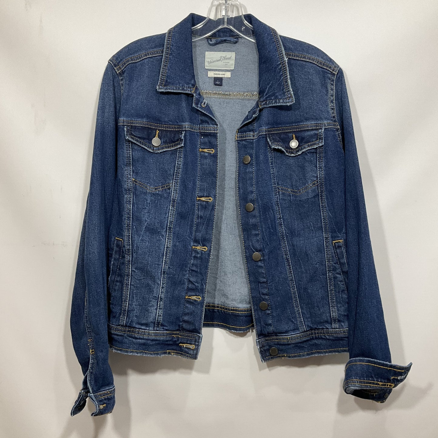 Jacket Denim By Universal Thread  Size: L