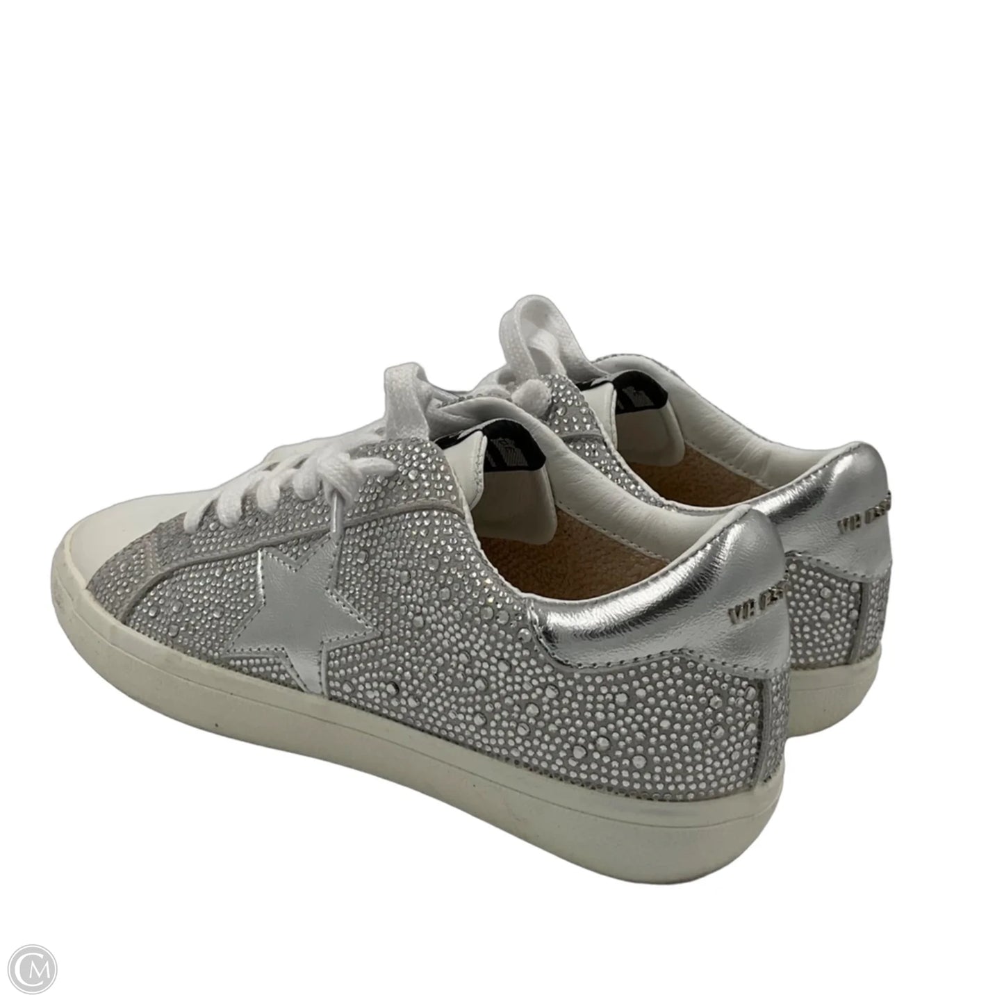 Shoes Sneakers By Vintage Havana In Silver, Size: 7