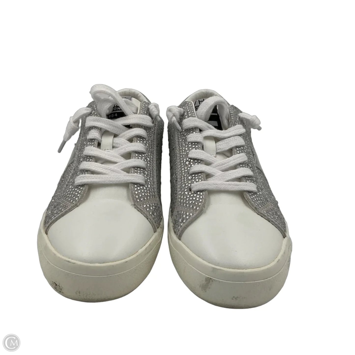 Shoes Sneakers By Vintage Havana In Silver, Size: 7