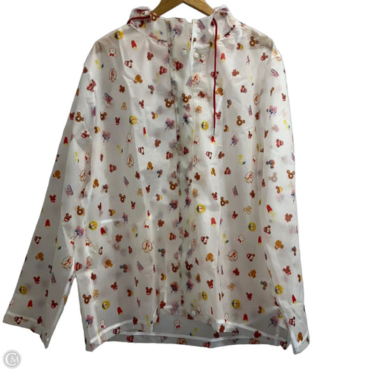 Coat Raincoat By Disney In Multi-colored, Size: 3x