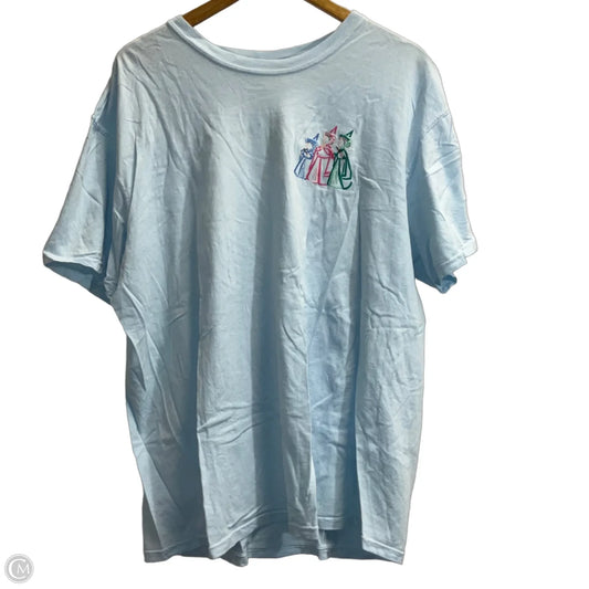Top Short Sleeve Basic By Comfort Colors In Blue, Size: Xl