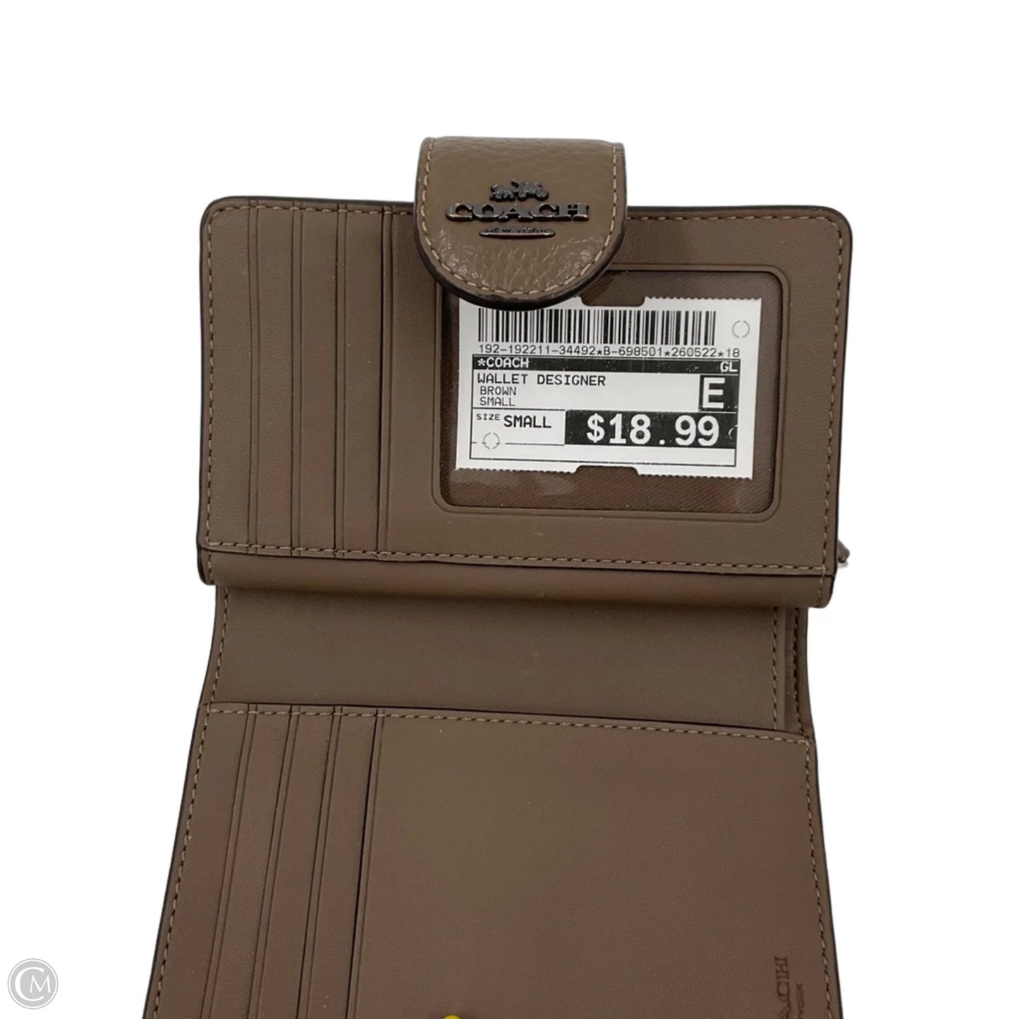 Wallet Designer By Coach, Size: Small