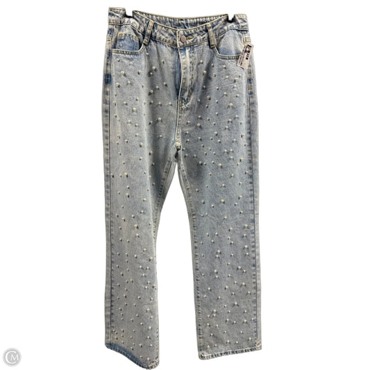 Jeans Straight By Clothes Mentor In Blue Denim, Size: M