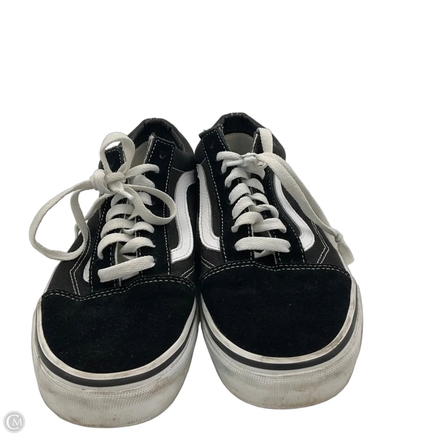 Shoes Sneakers By Vans In Black, Size: 8.5