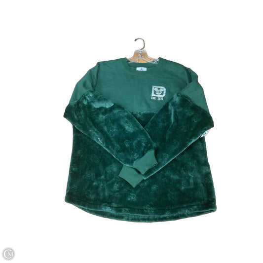 Sweatshirt Crewneck By Disney In Green, Size: L