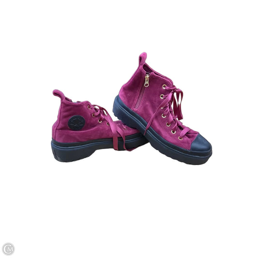 Shoes Sneakers By Converse In Maroon, Size: 7