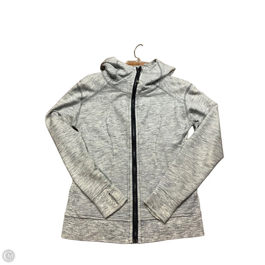 Athletic Jacket By Lululemon In Blue, Size: 4