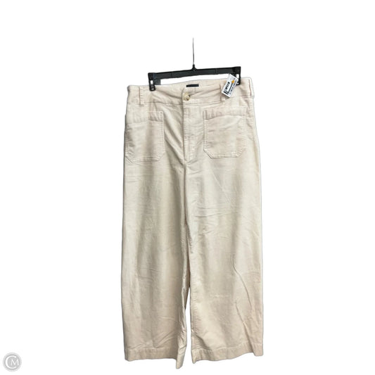 Pants Corduroy By Maeve In Cream, Size: 12