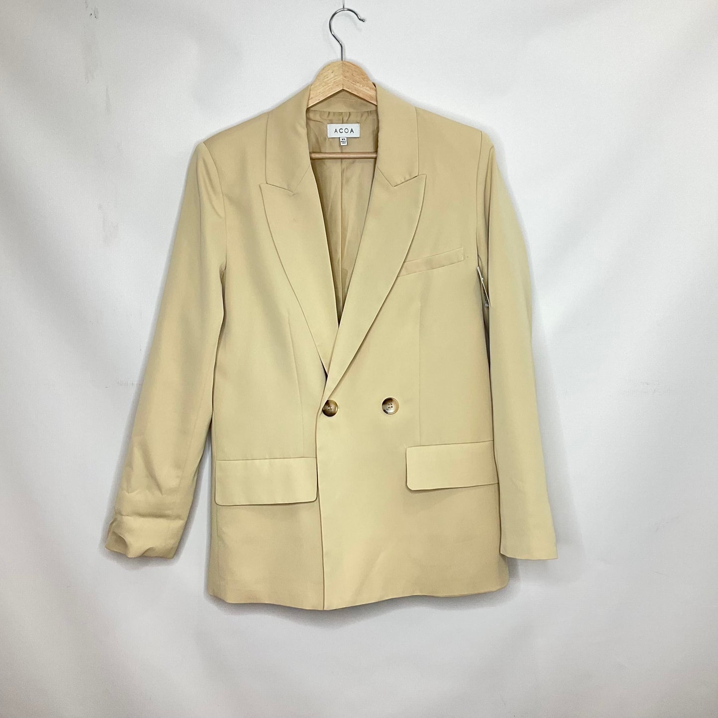 Tan Blazer Cmc, Size Xs