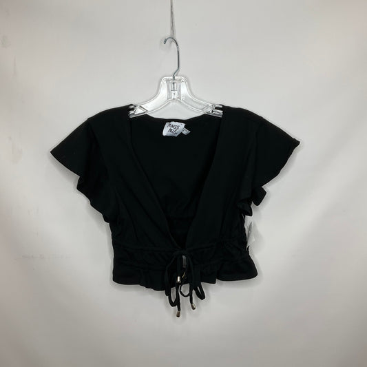 Black Top Short Sleeve Cmc, Size 6