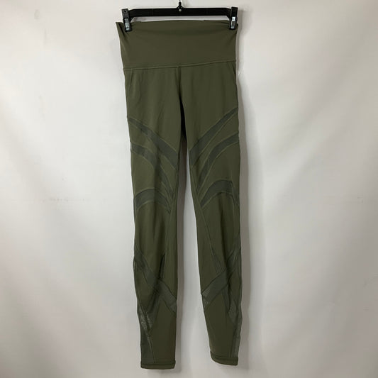 Green Athletic Leggings Lululemon, Size 4