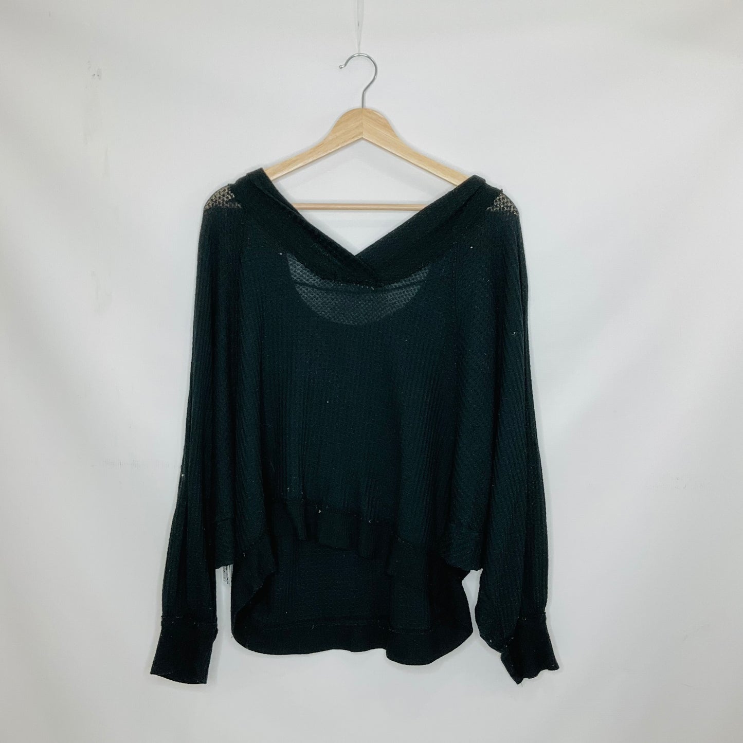 Top Long Sleeve By We The Free In Black, Size: Xs