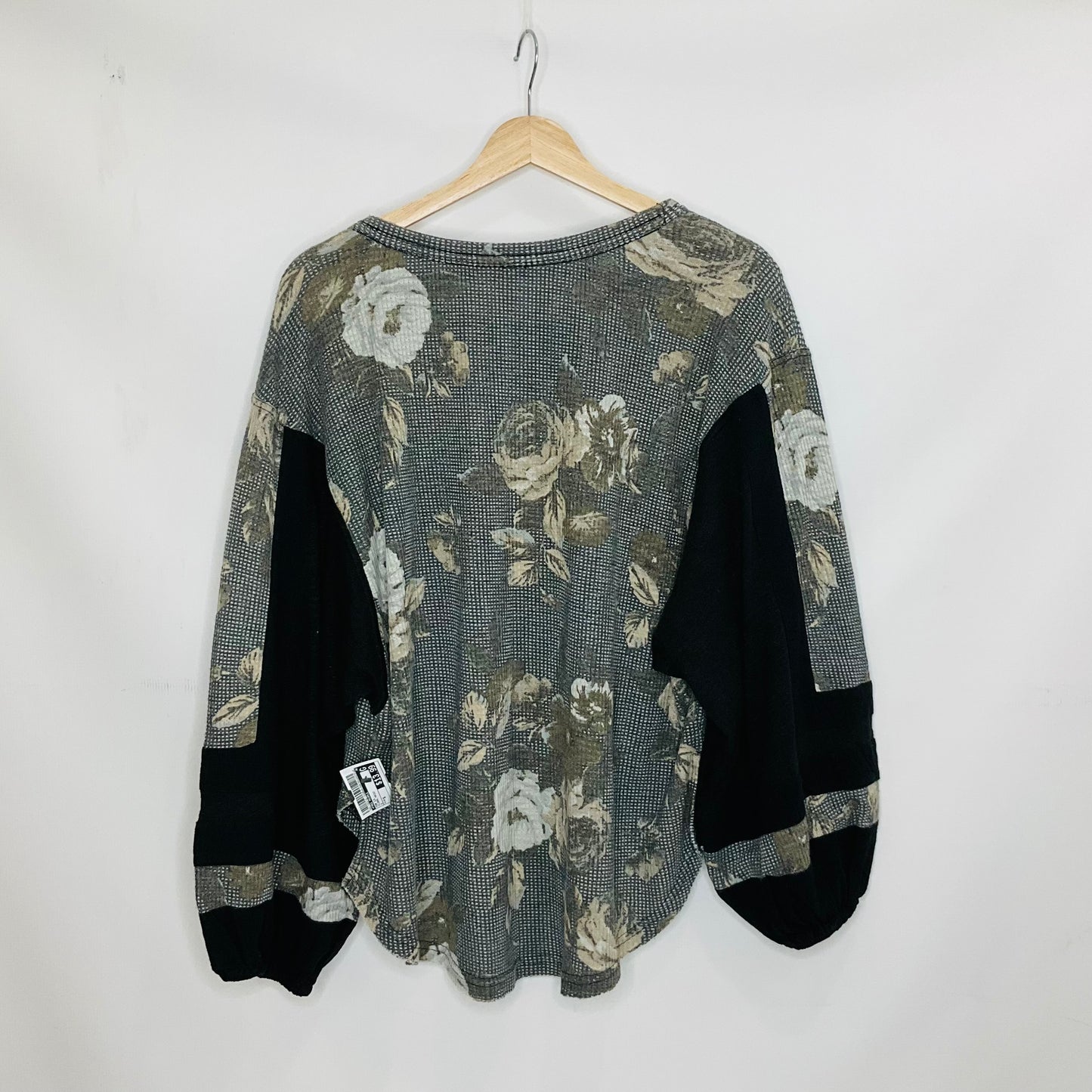 Top Long Sleeve By Free People In Floral Print, Size: S