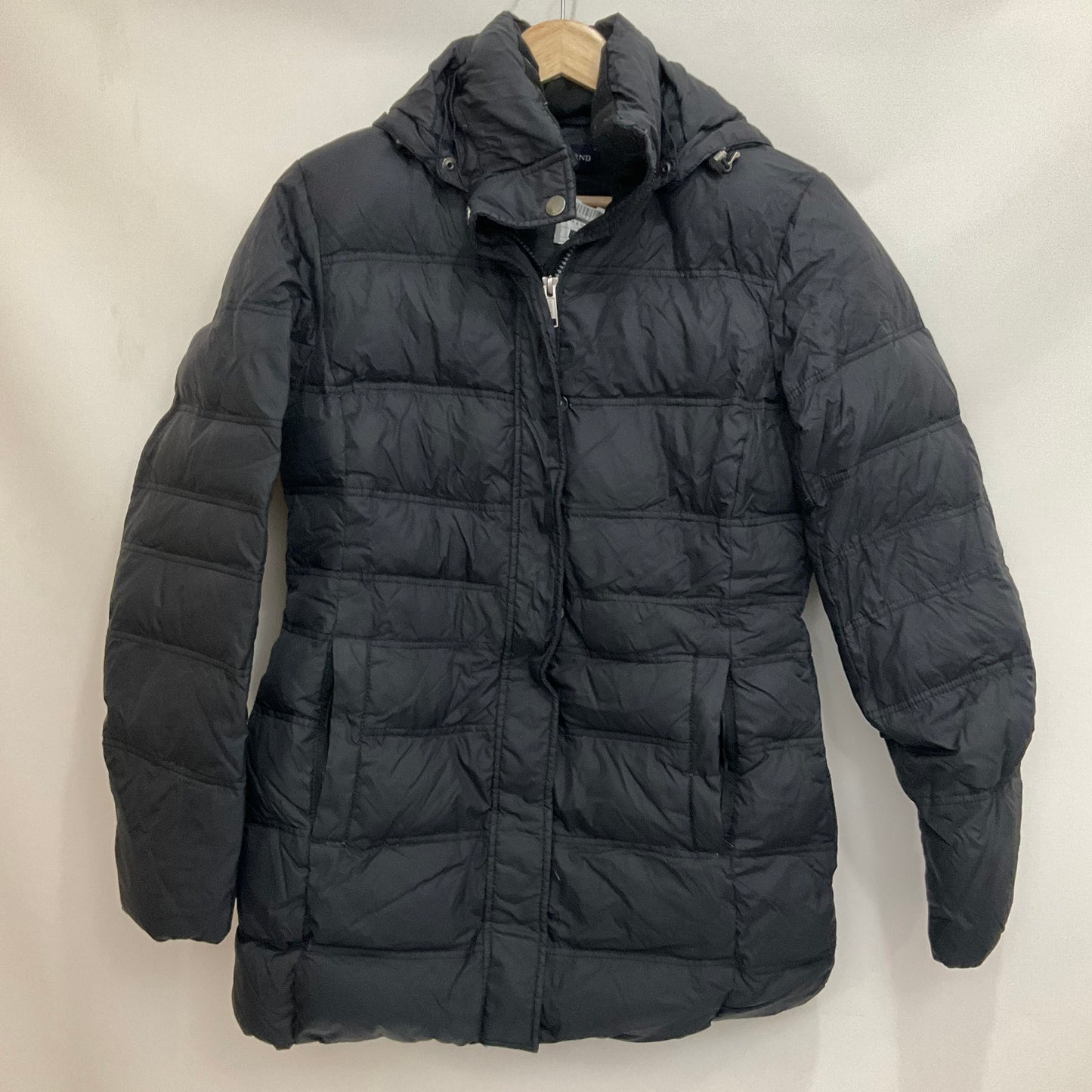 Coat Puffer & Quilted By Lands End In Black, Size: Xs