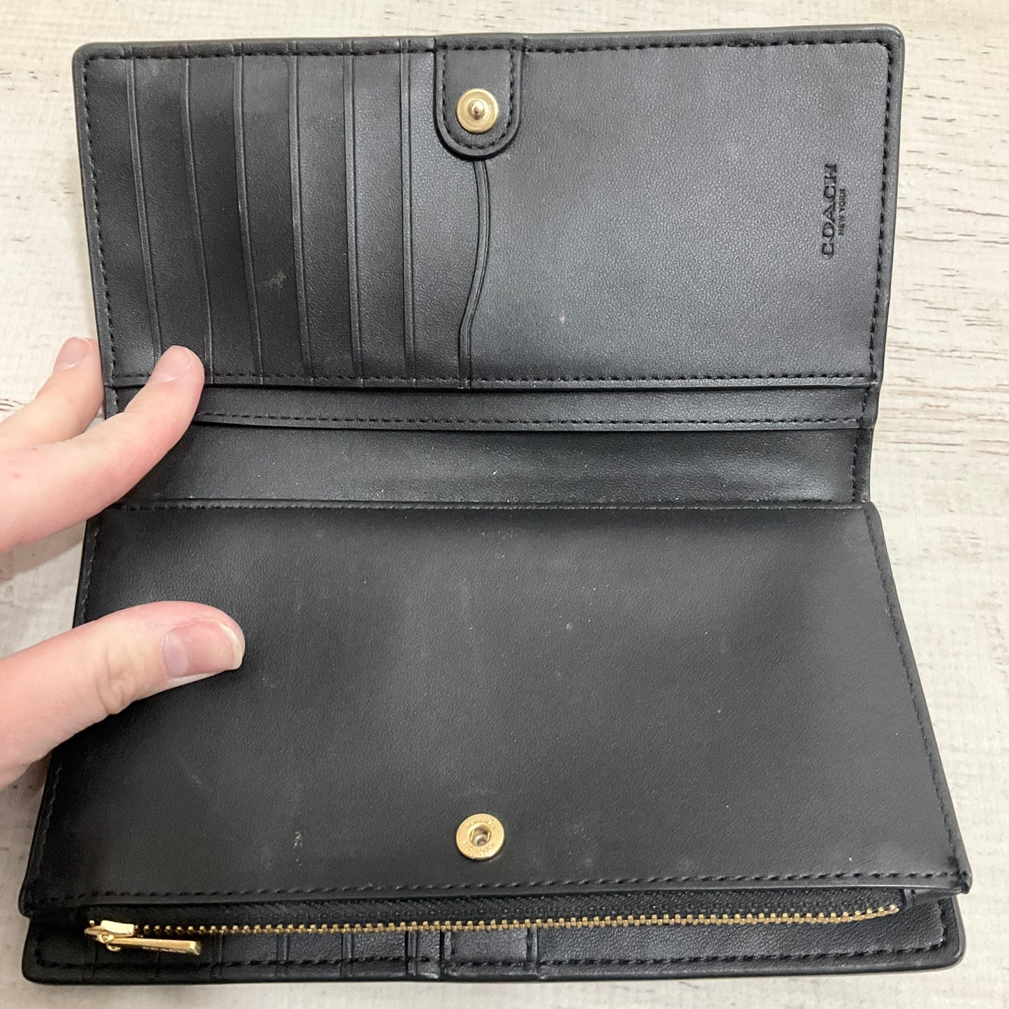 Wallet Designer By Coach, Size: Medium