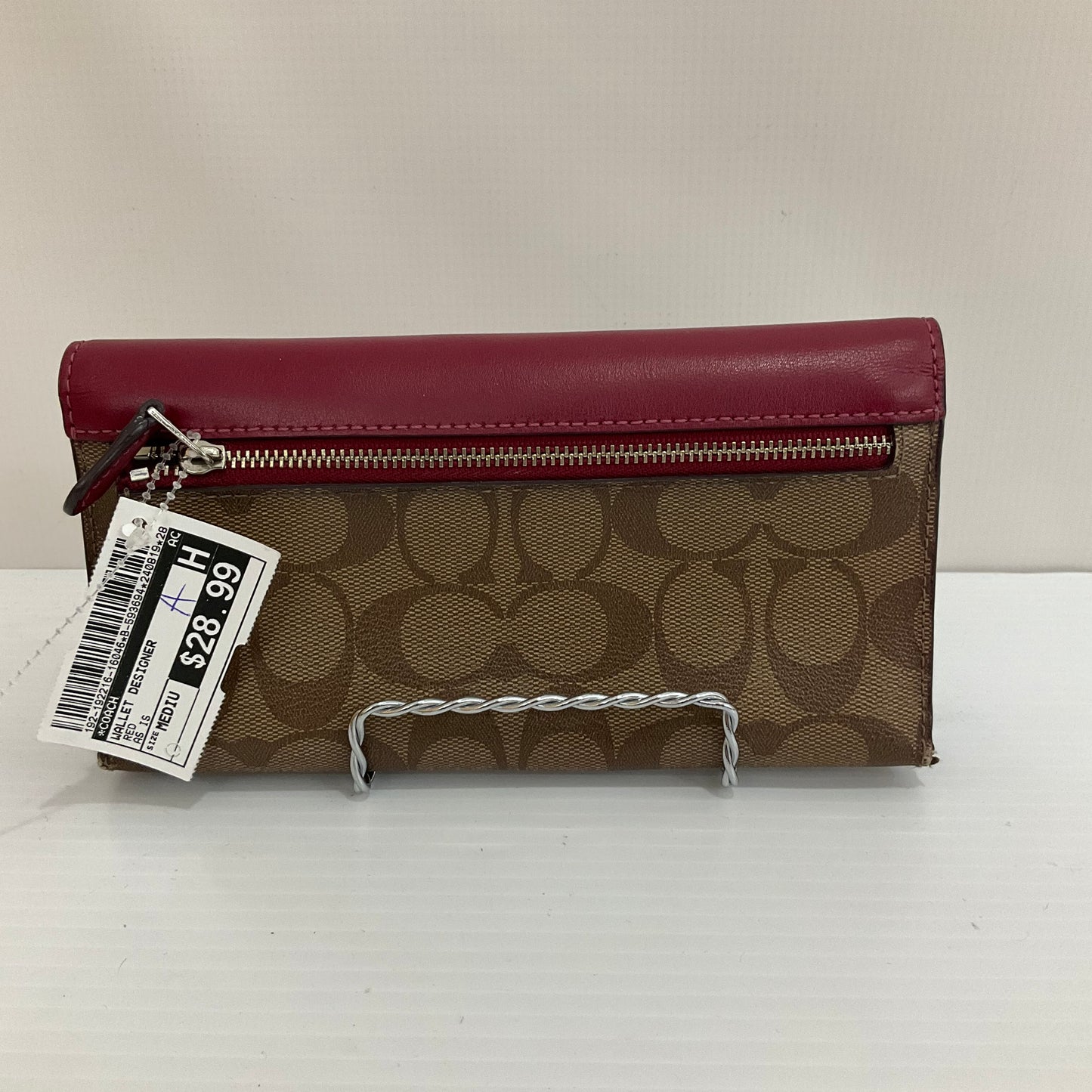 Wallet Designer By Coach, Size: Medium