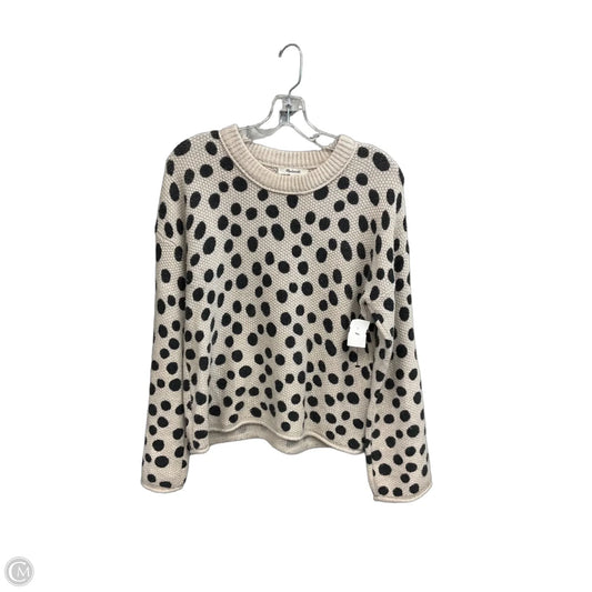 Sweater By Madewell In Polkadot, Size: Xs