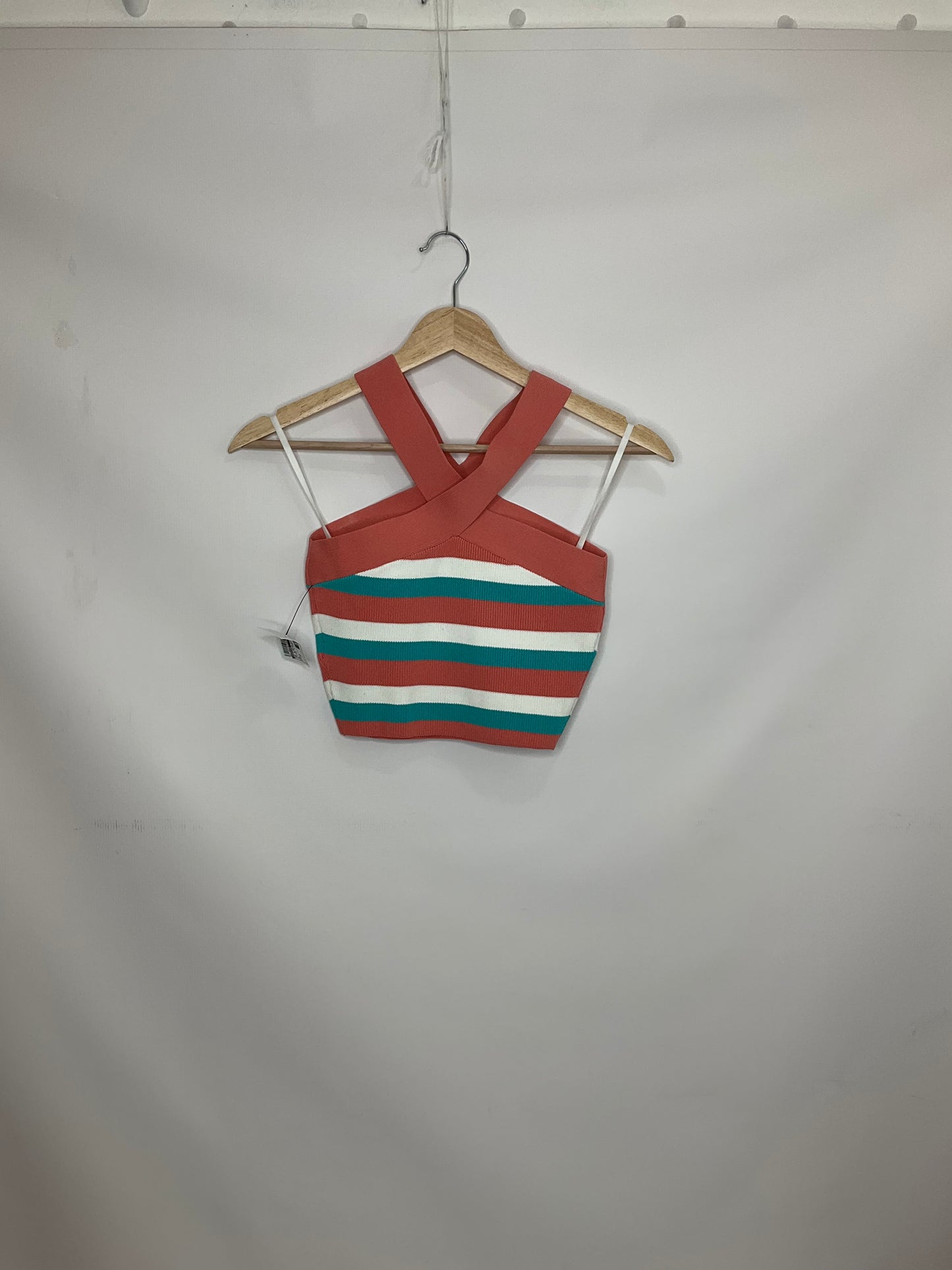 Striped Pattern Top Sleeveless Babaton, Size Xs