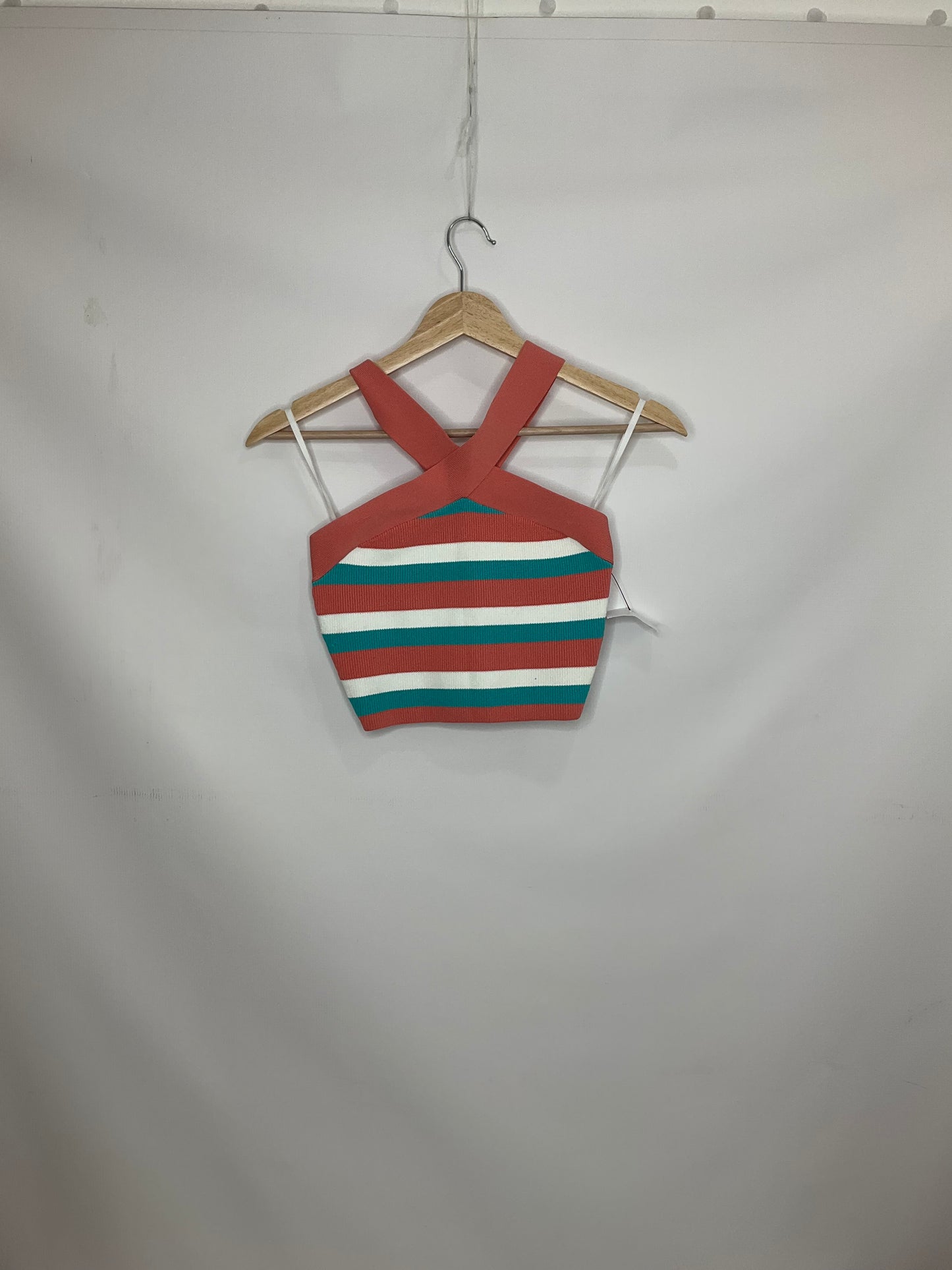 Striped Pattern Top Sleeveless Babaton, Size Xs