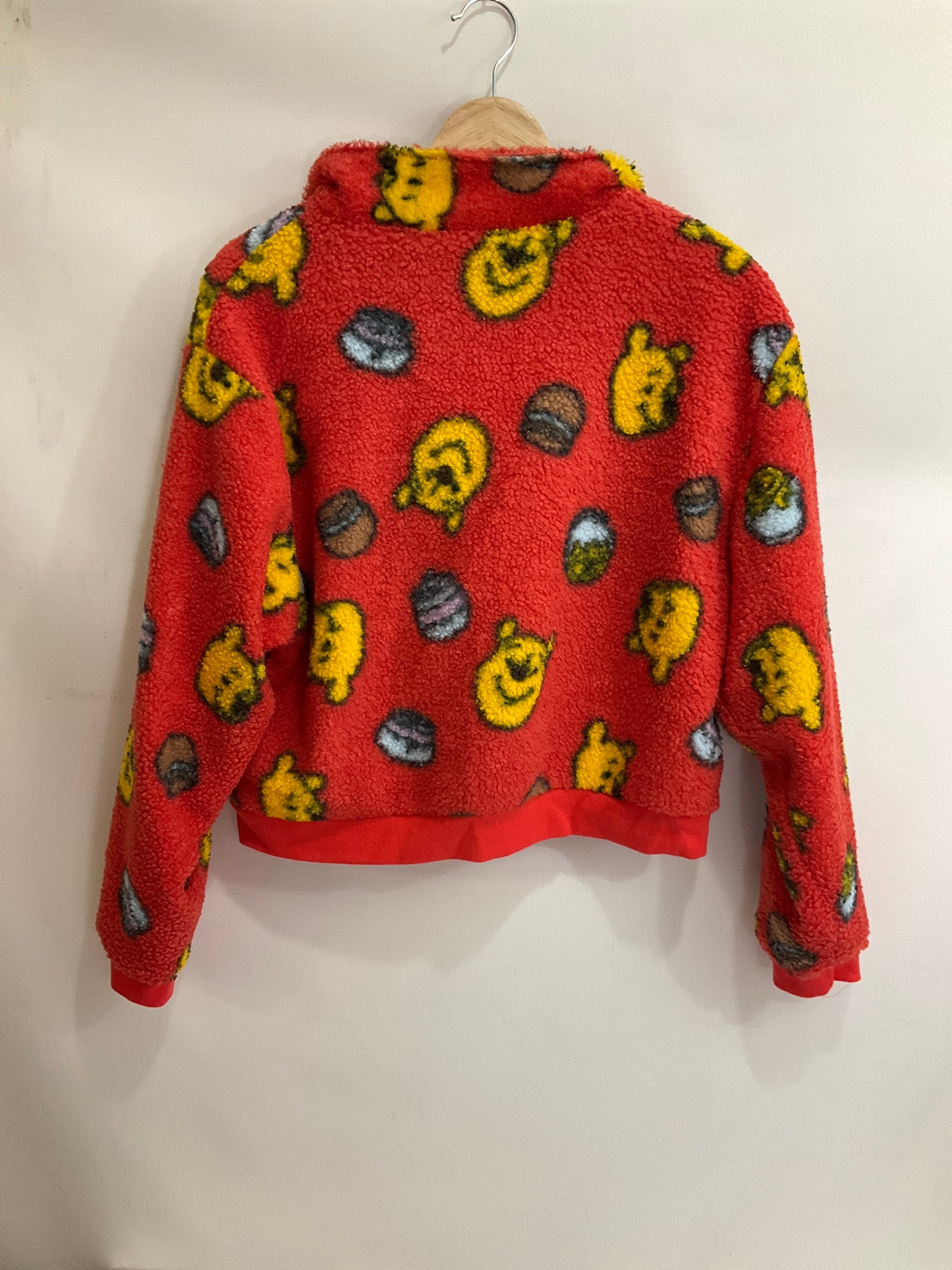 Sweatshirt Collar By Disney Store In Red & Yellow, Size: Xl