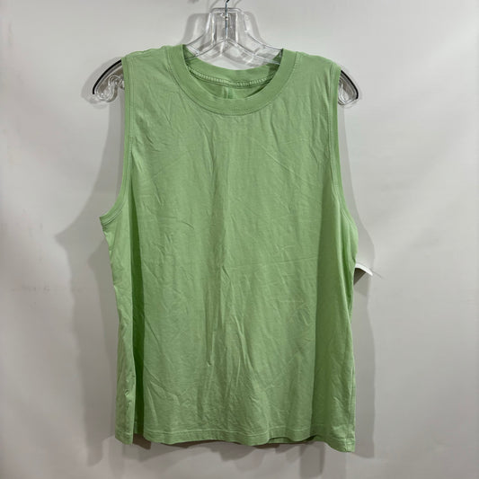 Athletic Tank Top By Lululemon In Green, Size: 8