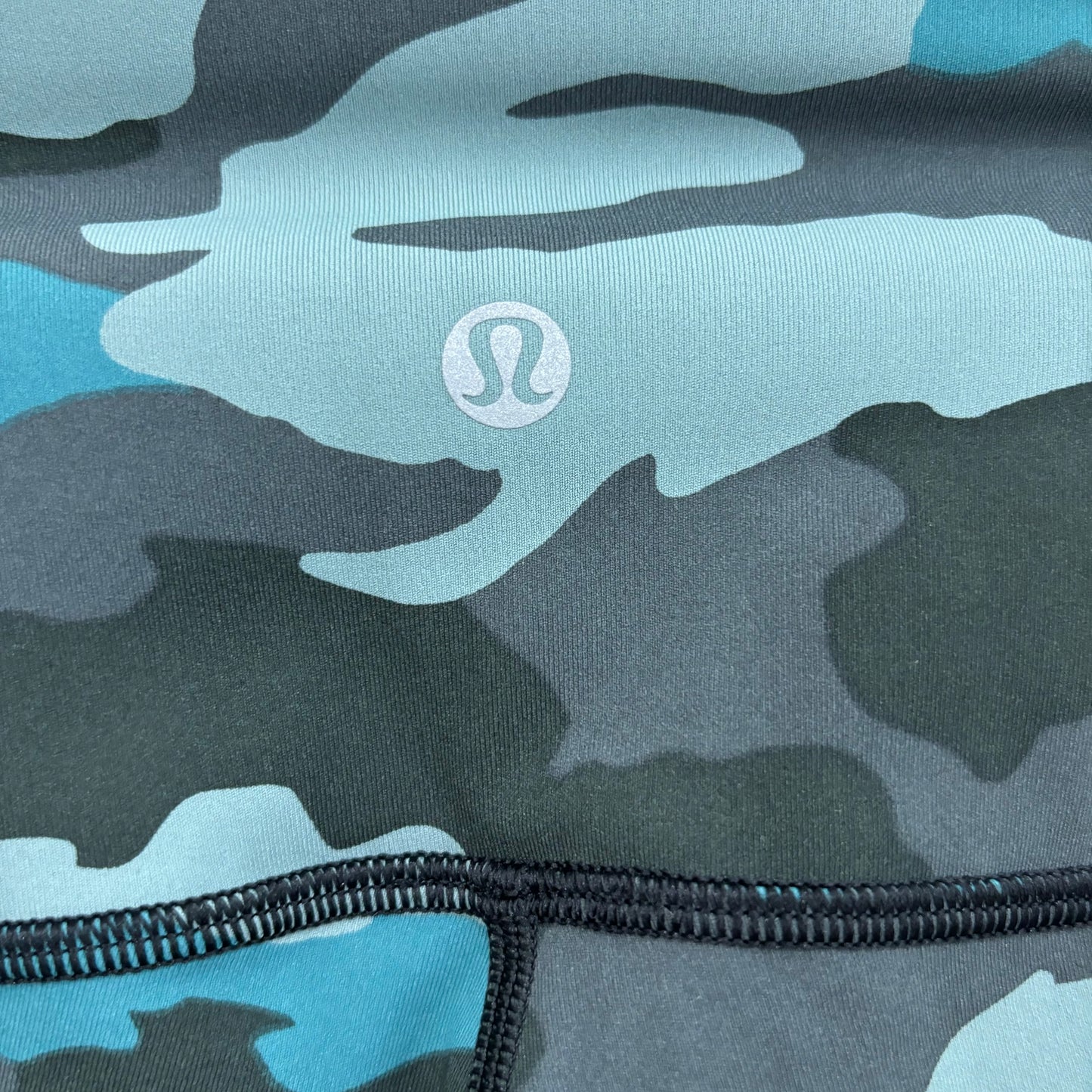 Athletic Leggings By Lululemon In Camouflage Print, Size: 2