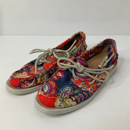 Multi-colored Shoes Flats Clothes Mentor, Size 5.5