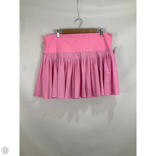 Athletic Skort By All In Motion In Pink, Size: Xxl