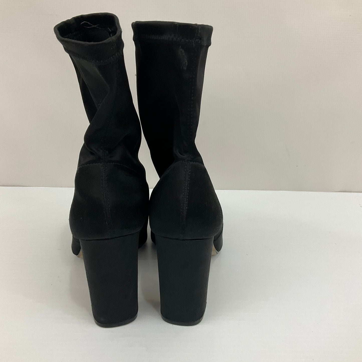 Boots Ankle Heels By Express In Black, Size: 10